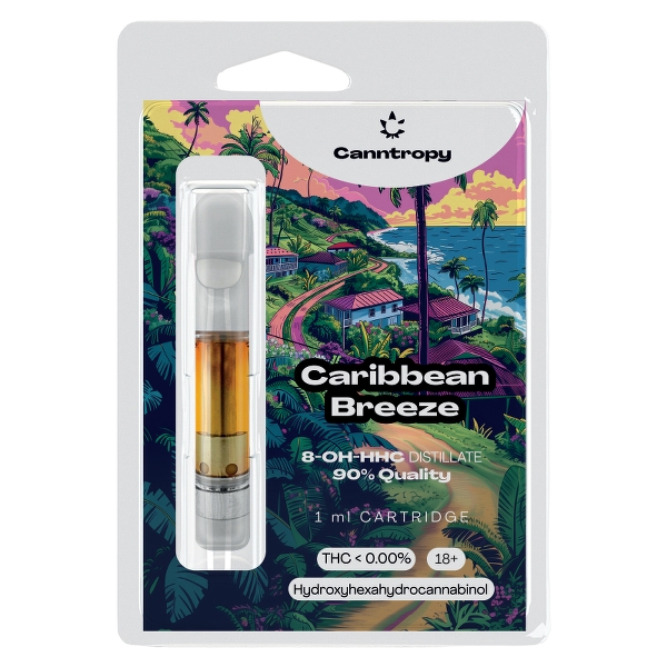 Canntropy 8-OH-HHC Cartridge Caribbean Breeze 1 ml