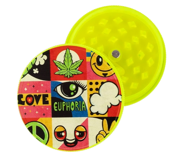 Euphoria Plastikinis Grinder'is 63 mm - 3 Dalių