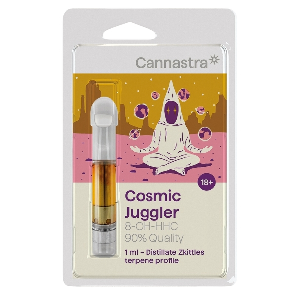 Cannastra 8-OH-HHC Cartridge Cosmic Jugler (Zkittles) 1 ml