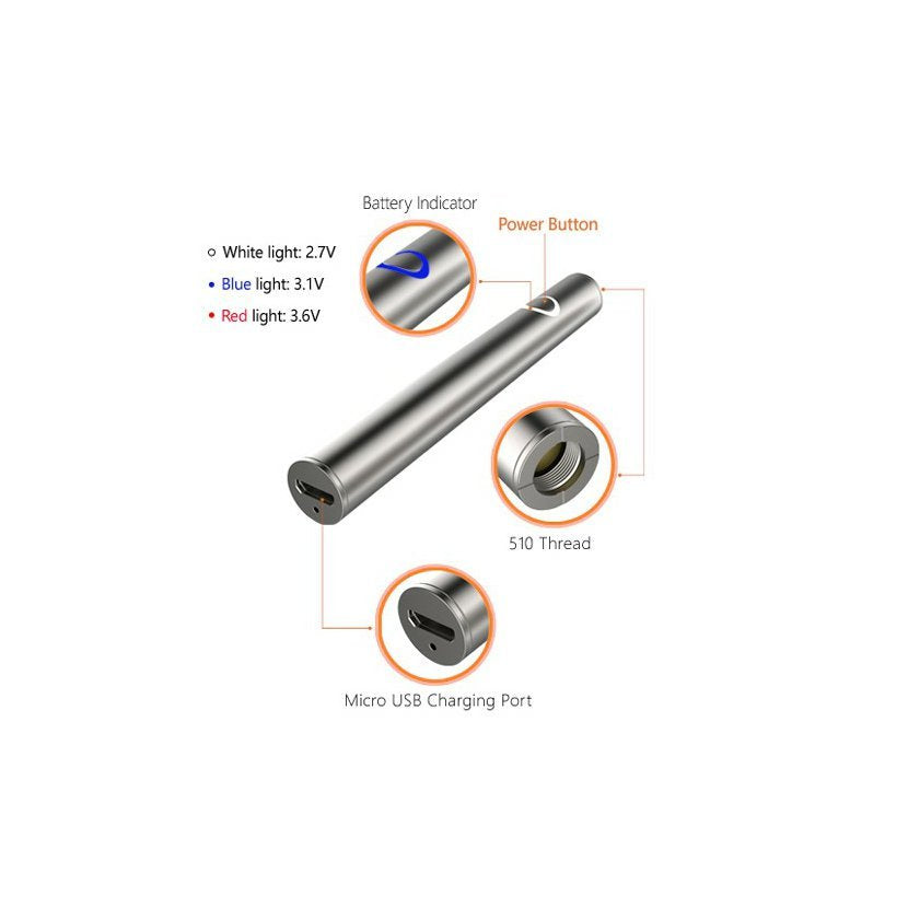 Baterija Cartridge'ams 380 mAh, 510 sriegis, juoda