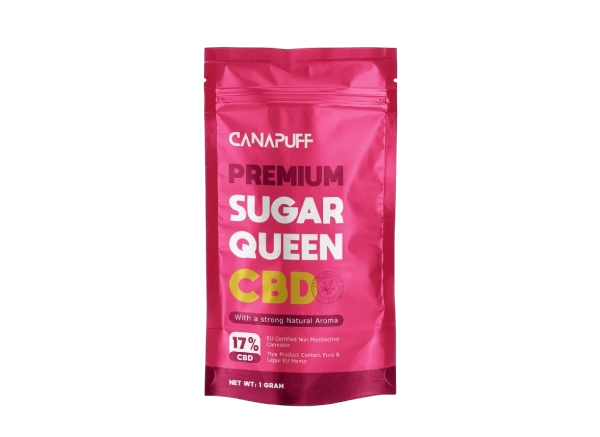 CanaPuff CBD Žiedai Sugar Queen CBD 17 %