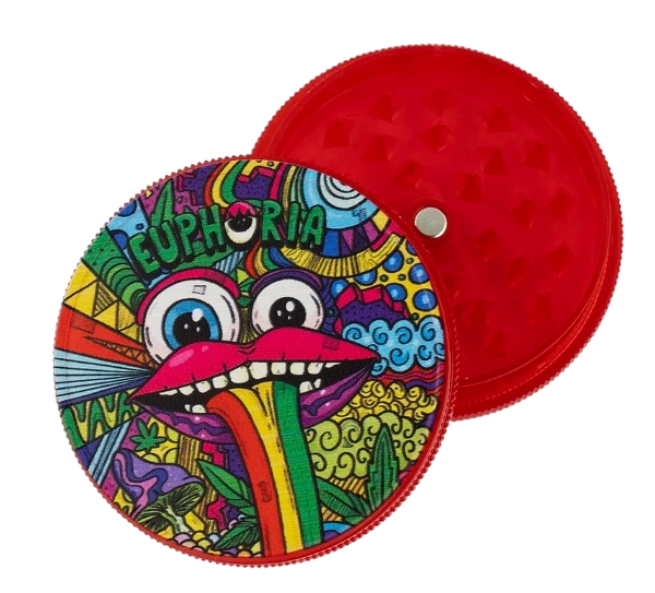 Euphoria Plastikinis Grinder'is 63 mm - 3 Dalių
