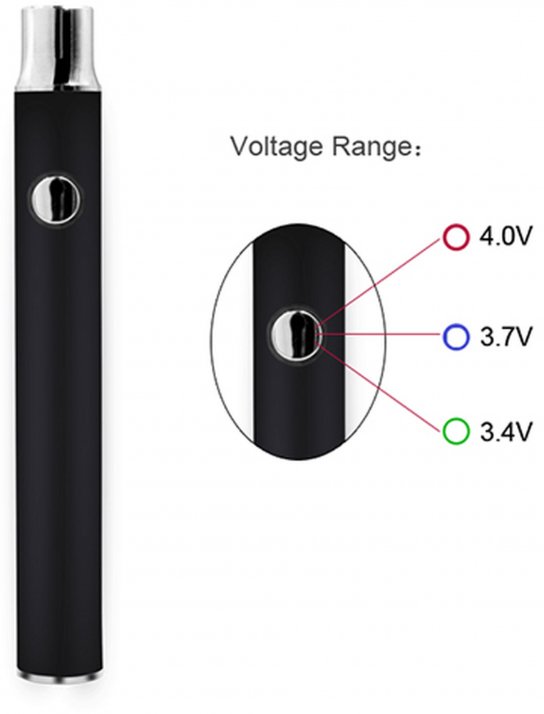 510 Sriegio Baterija su Pakaitinimo Funkcija, 1100 mAh + USB Pakrovėjas