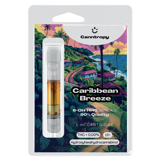 Canntropy 8-OH-HHC Cartridge Caribbean Breeze 1 ml