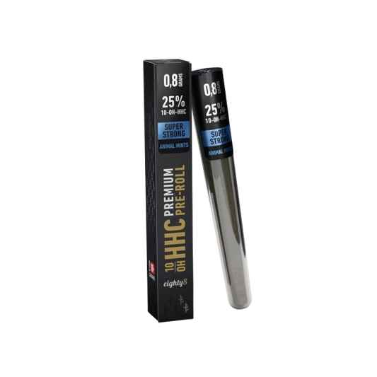 Eighty8 10-OH-HHC Preroll Super Strong Animal Mints 0,8g