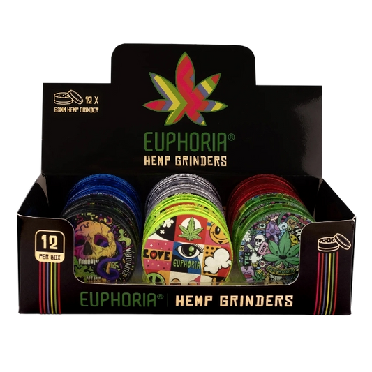 Euphoria Plastikinis Grinder'is 63 mm - 3 Dalių