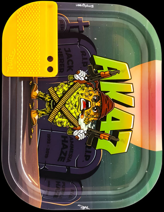 Best Buds Mission AK47 Roll'inimo Padėklas su Magnetine Grind'inimo Kortele