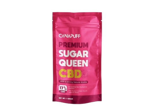CanaPuff CBD Žiedai Sugar Queen CBD 17 %